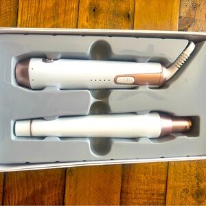 T3 whirl convertible White and Rose Gold Hair Styling Tool